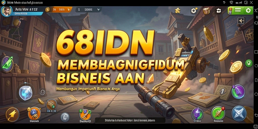 Tampilan gameplay 68IDN dengan elemen Tycoon yang menarik.