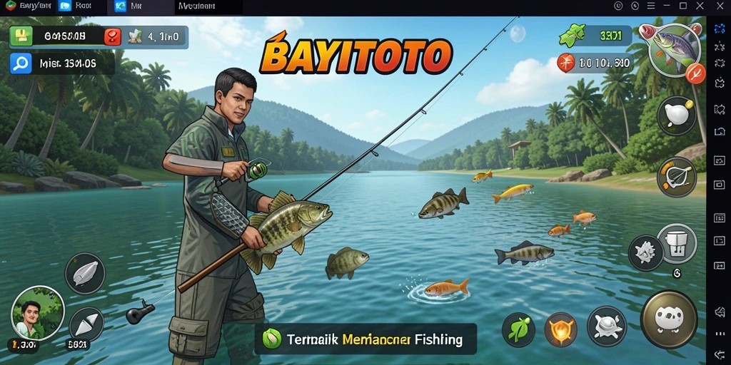 Tangkapan ikan yang menakjubkan di screenshot BAYITOTO.