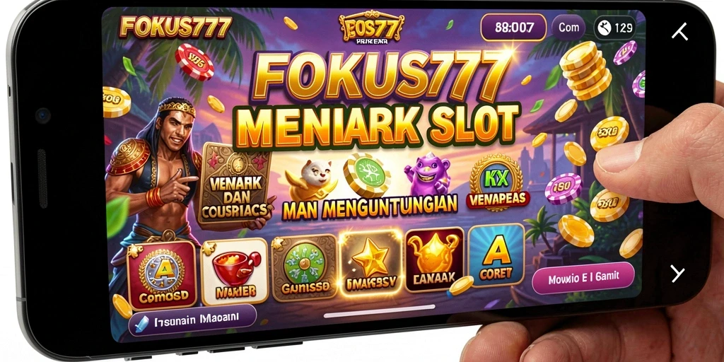 Tampilan menarik gameplay FOKUS777 yang menawarkan slot bertema.