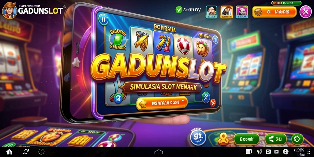 Gameplay yang menarik di GADUNSLOT dengan berbagai tema mesin slot.