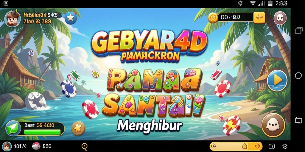 Tampilan gameplay GEBYAR4D yang menarik dan interaktif.