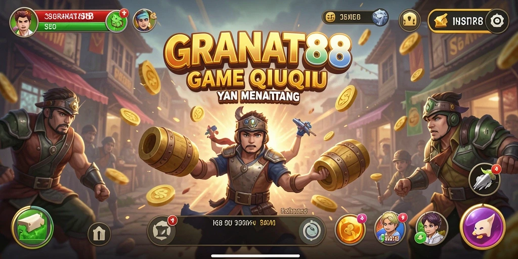 Tampilan gameplay seru dalam GRANAT88 yang mengajak pemain berkompetisi.