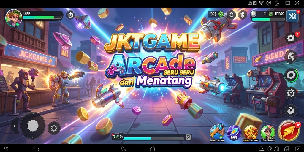 Screenshot gameplay JKTGAME menampilkan aksi dan grafis yang menarik.