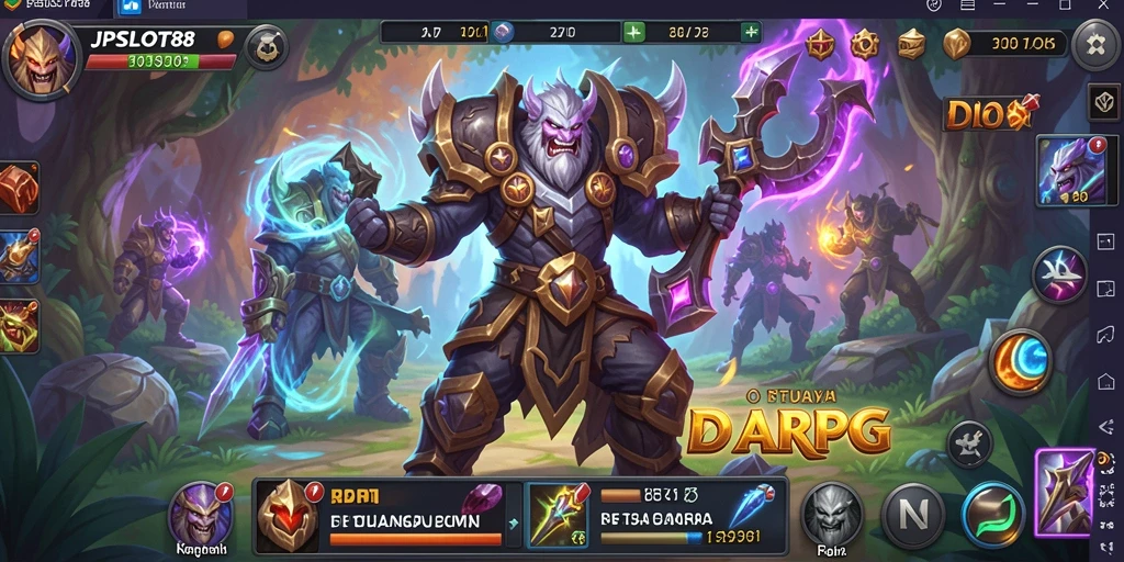 Tampilan seru dalam game JPSLOT88 yang penuh aksi petualangan.