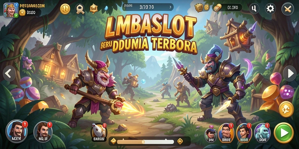 Tangkapan layar LMBASLOT yang menunjukkan aksi petualangan di dunia terbuka.