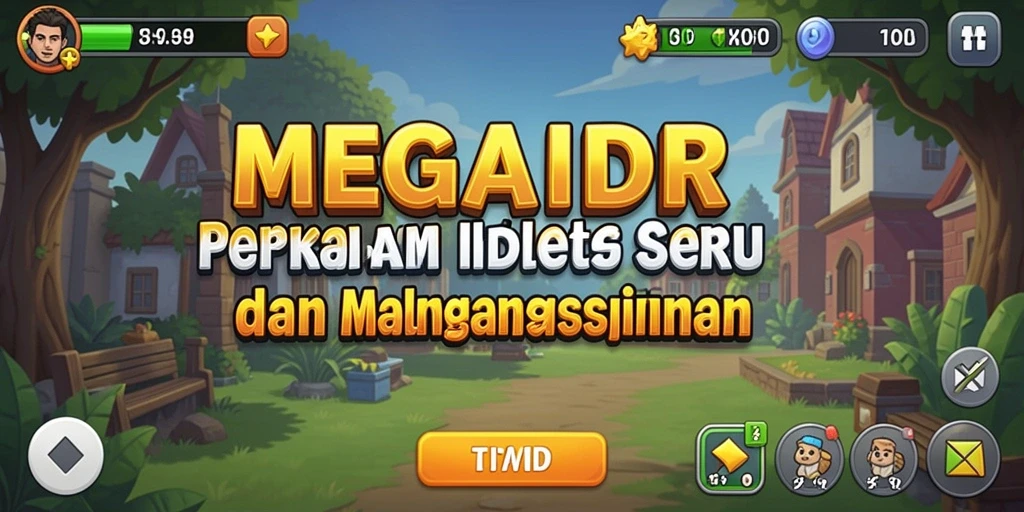 Tampilan menarik dari gameplay MEGAIDR yang mengasyikkan.