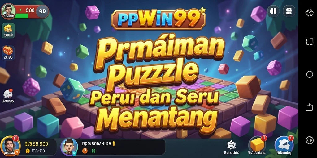 Tampilan gameplay PPWIN99 yang penuh tantangan dan warna-warni.