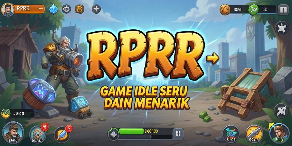 Tampilan utama RPRR menampilkan gameplay yang interaktif dan menarik.