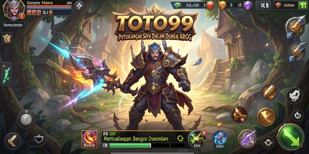 Gameplay seru TOTO99 dengan pertarungan ARPG yang mendebarkan.