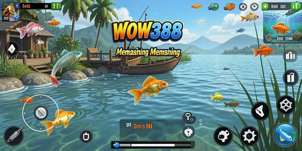 Gameplay WOW388 menampilkan pengalaman memancing yang mendebarkan dan visual yang memukau.