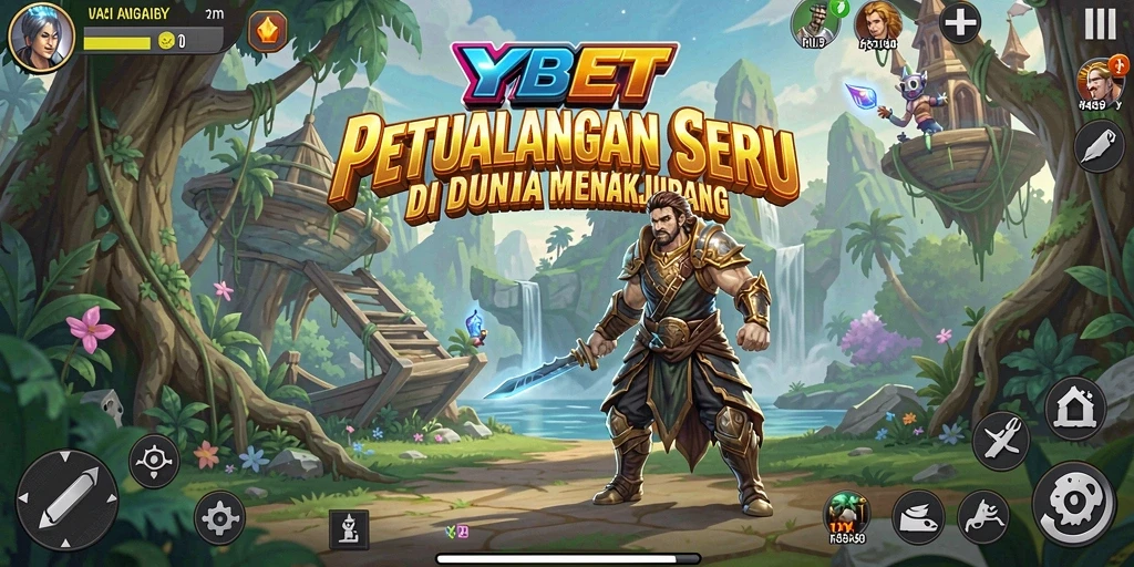 Tampilan gameplay YYBET yang menarik dan penuh aksi petualangan.